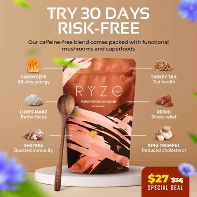 juice ad ad template — Ryze Superfoods