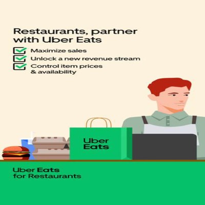 coffee ad ad template — Uber Eats