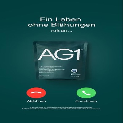 capsule ad ad template — AG1 by Athletic Greens