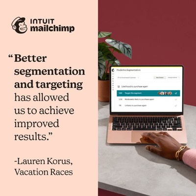 software ad ad template — Intuit Mailchimp